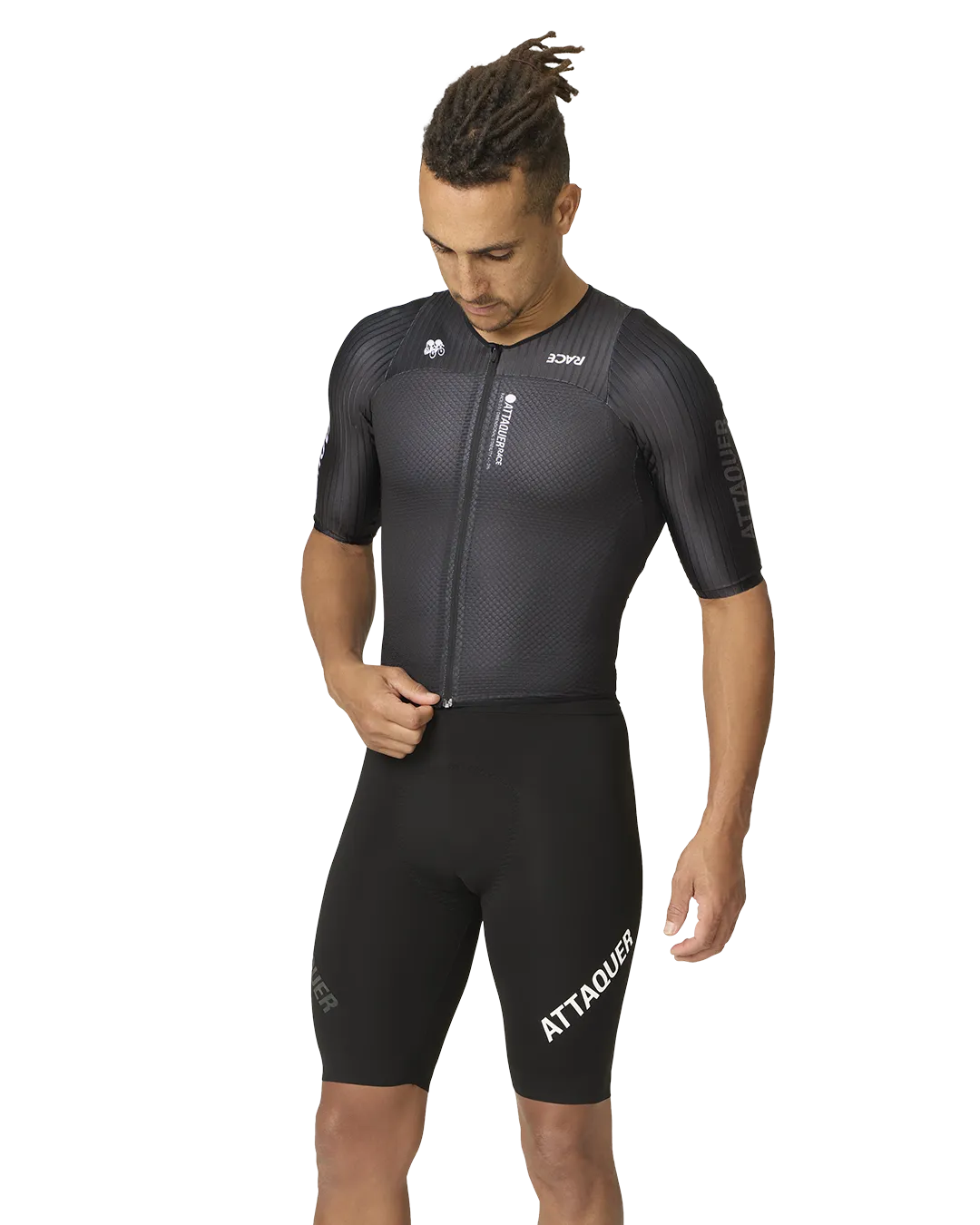 Race EXO Suit Black | Attaquer Cycling Racing Suit