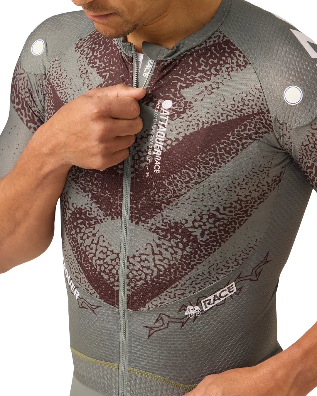Race Jersey Anthracite-Attaquer-Attaquer