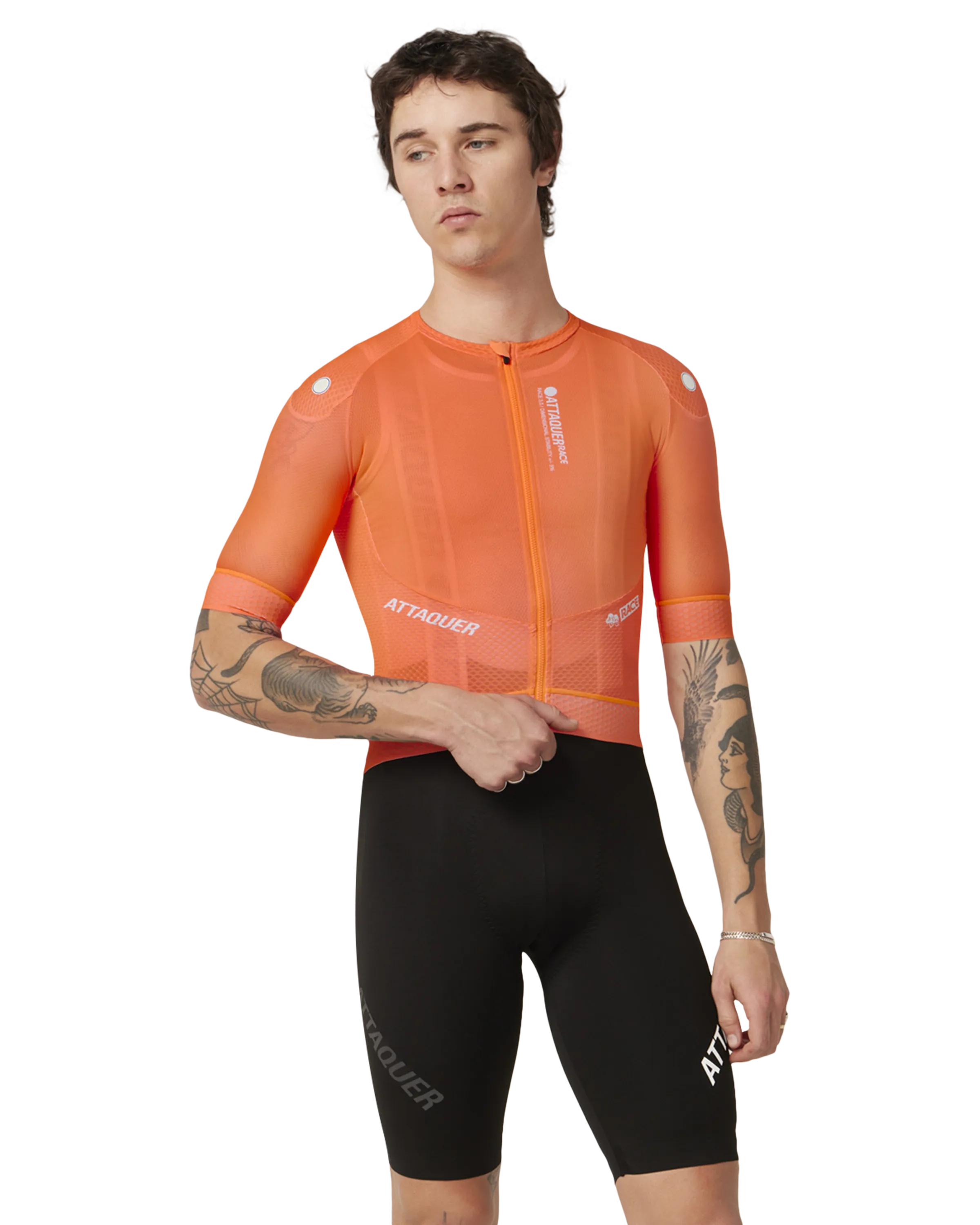 Race Jersey Solar Orange-Attaquer-Attaquer
