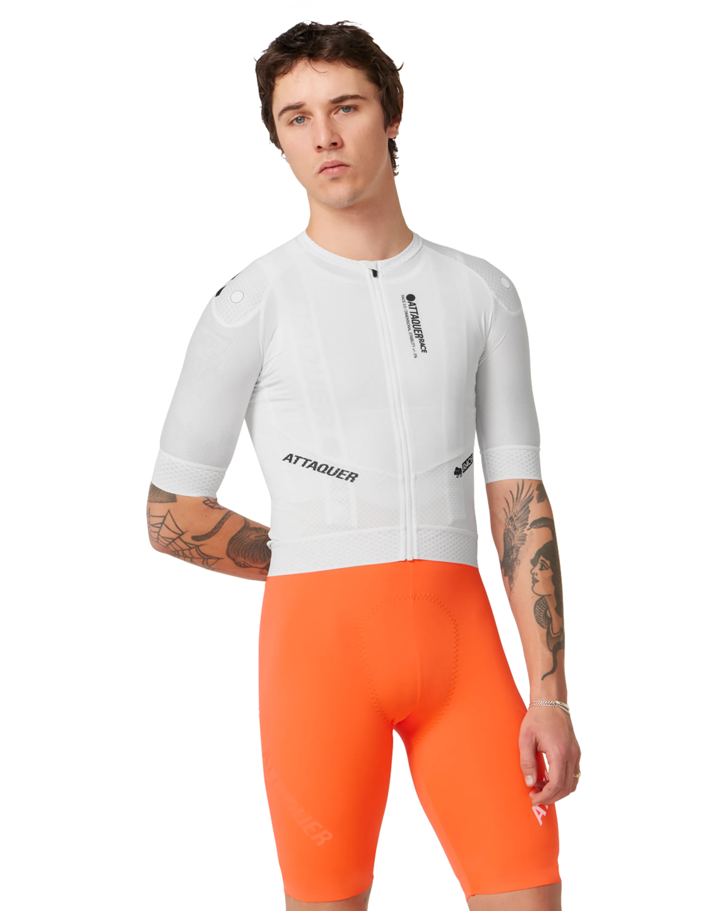 Race Jersey White-Attaquer-Attaquer
