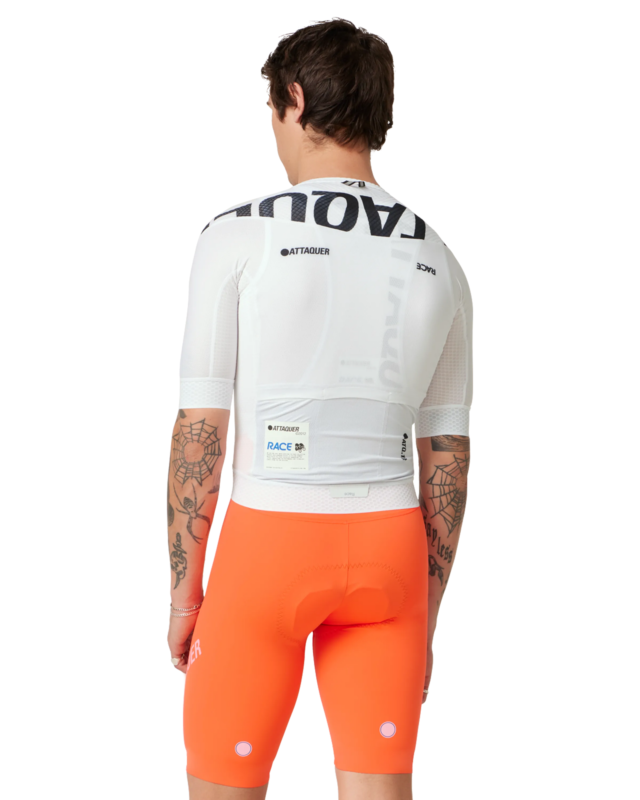 Race Jersey White | Attaquer Cycling Jersey Race Jersey White | Attaquer Cycling Jersey