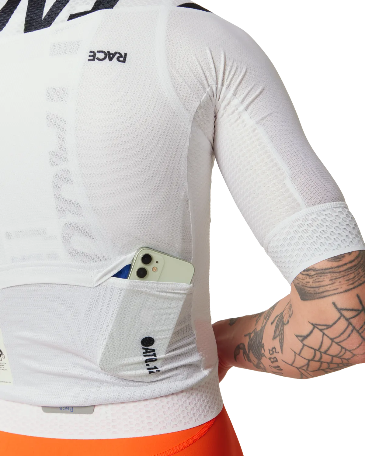 Race Jersey White-Attaquer-Attaquer