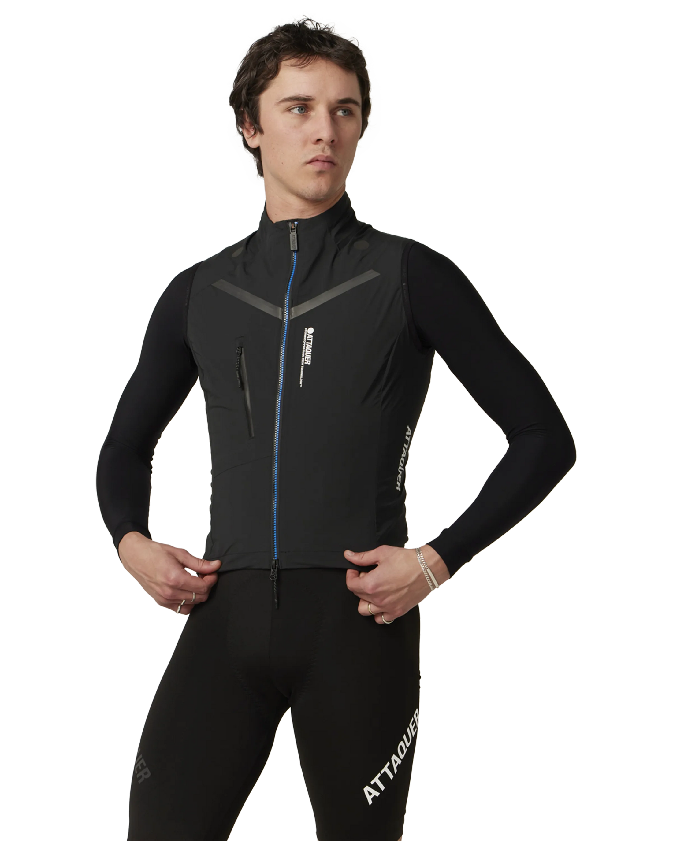 Race Rain Gilet Black-Attaquer-Attaquer