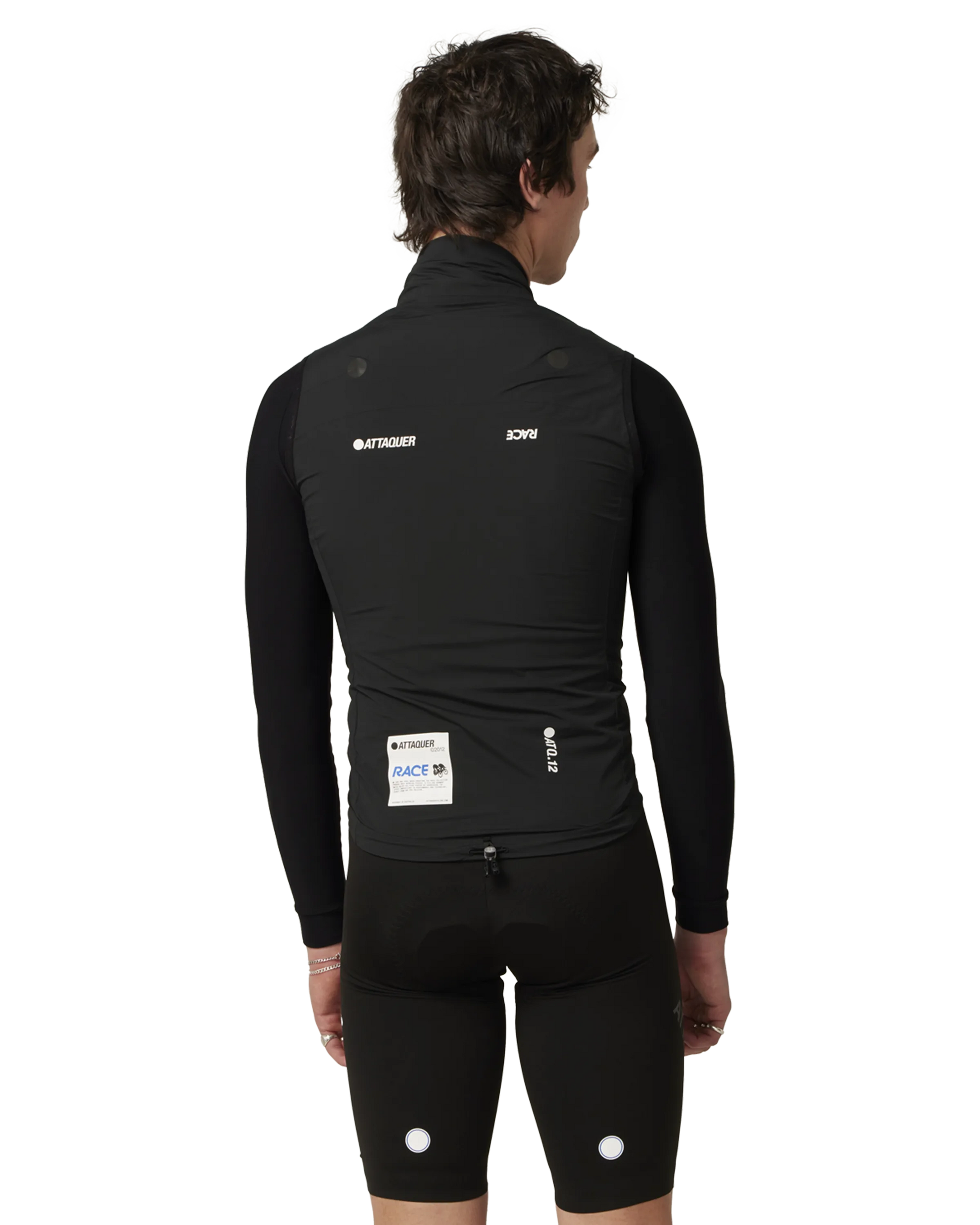 Race Rain Gilet Black-Attaquer-Attaquer