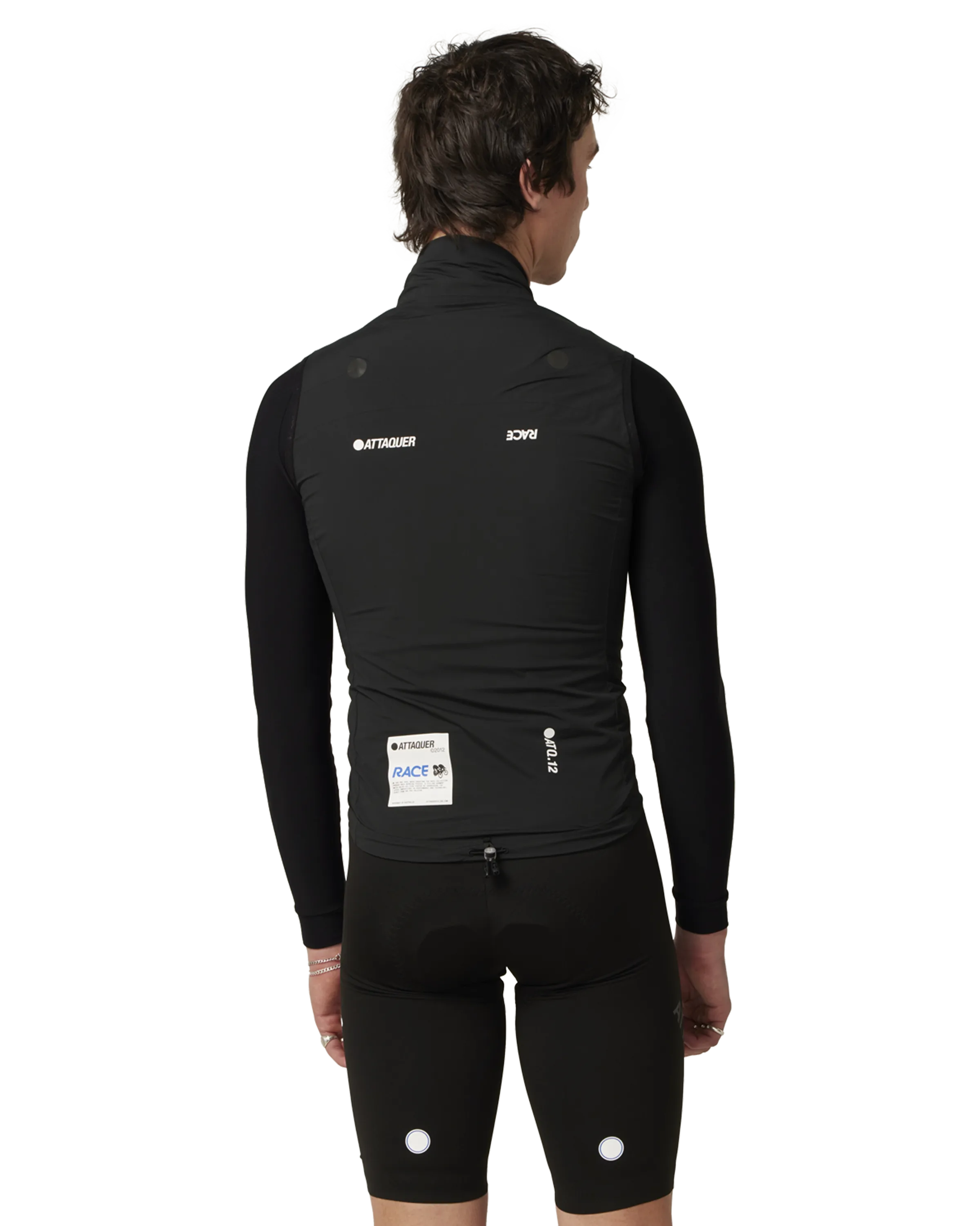 Race Rain Gilet Black-Attaquer-Attaquer
