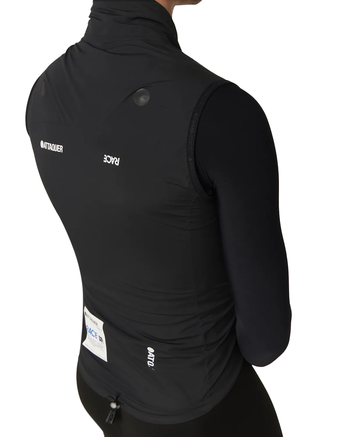 Race Rain Gilet Black-Attaquer-Attaquer