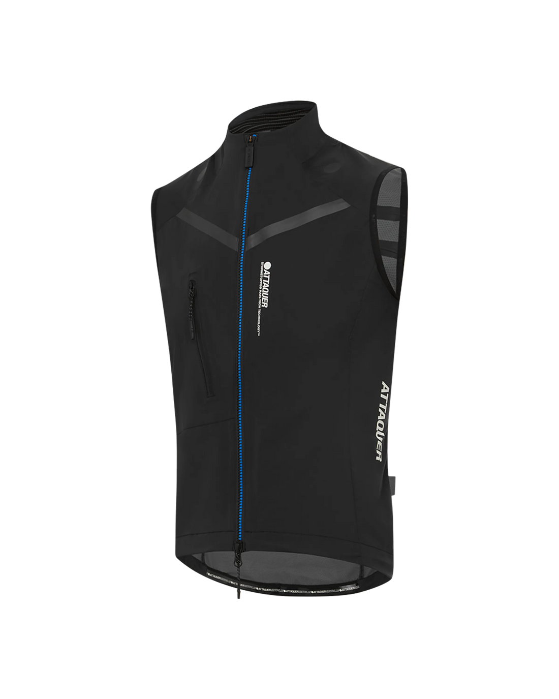 Race Rain Gilet Black | Shop Attaquer Mens Cycling Outerwear