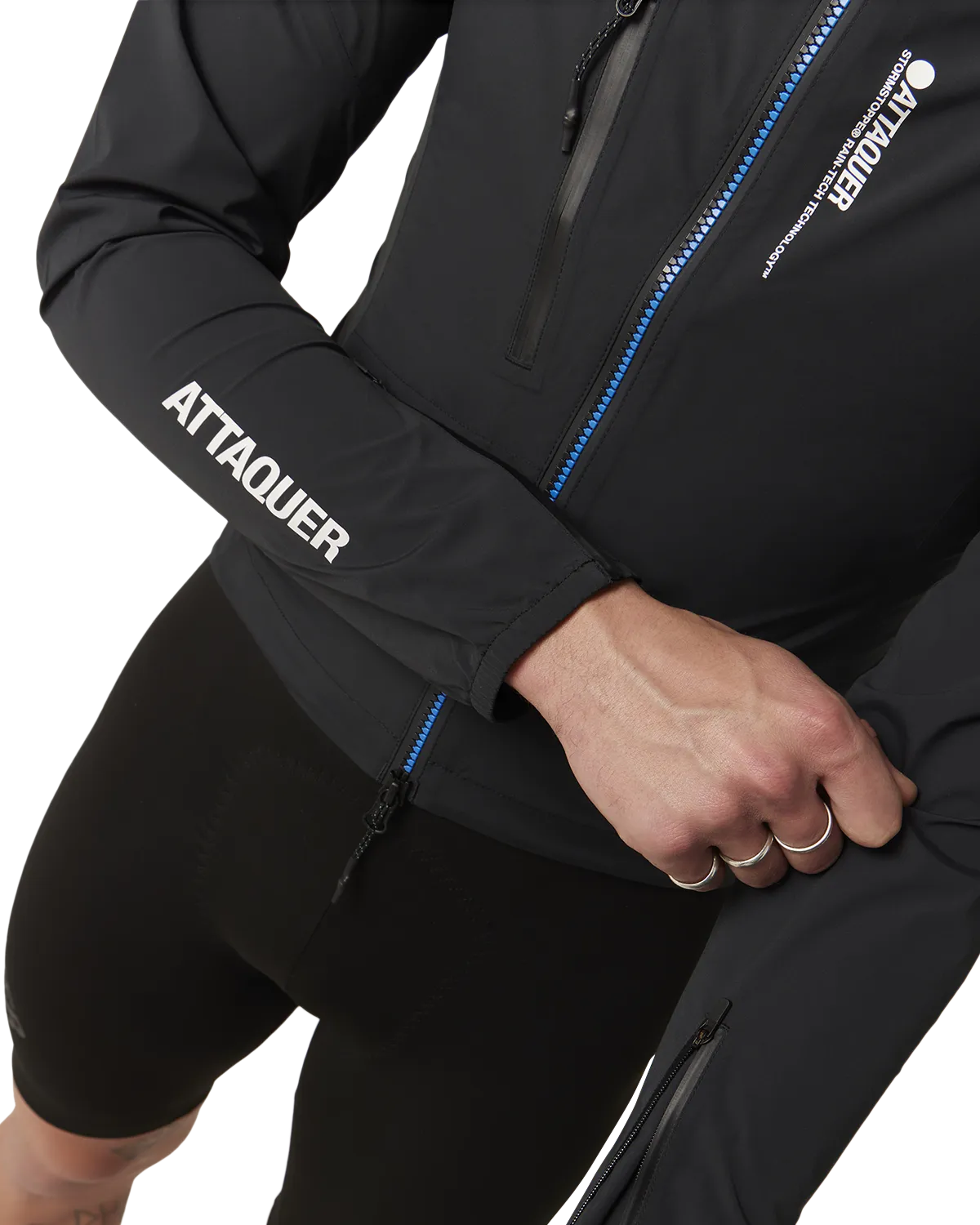 Race Rain Jacket Black-Attaquer-Attaquer