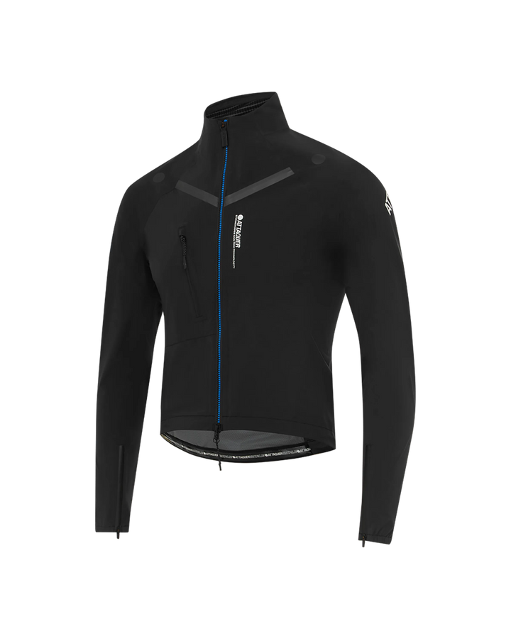 Race Rain Jacket Black-Attaquer feature display pdp-hide