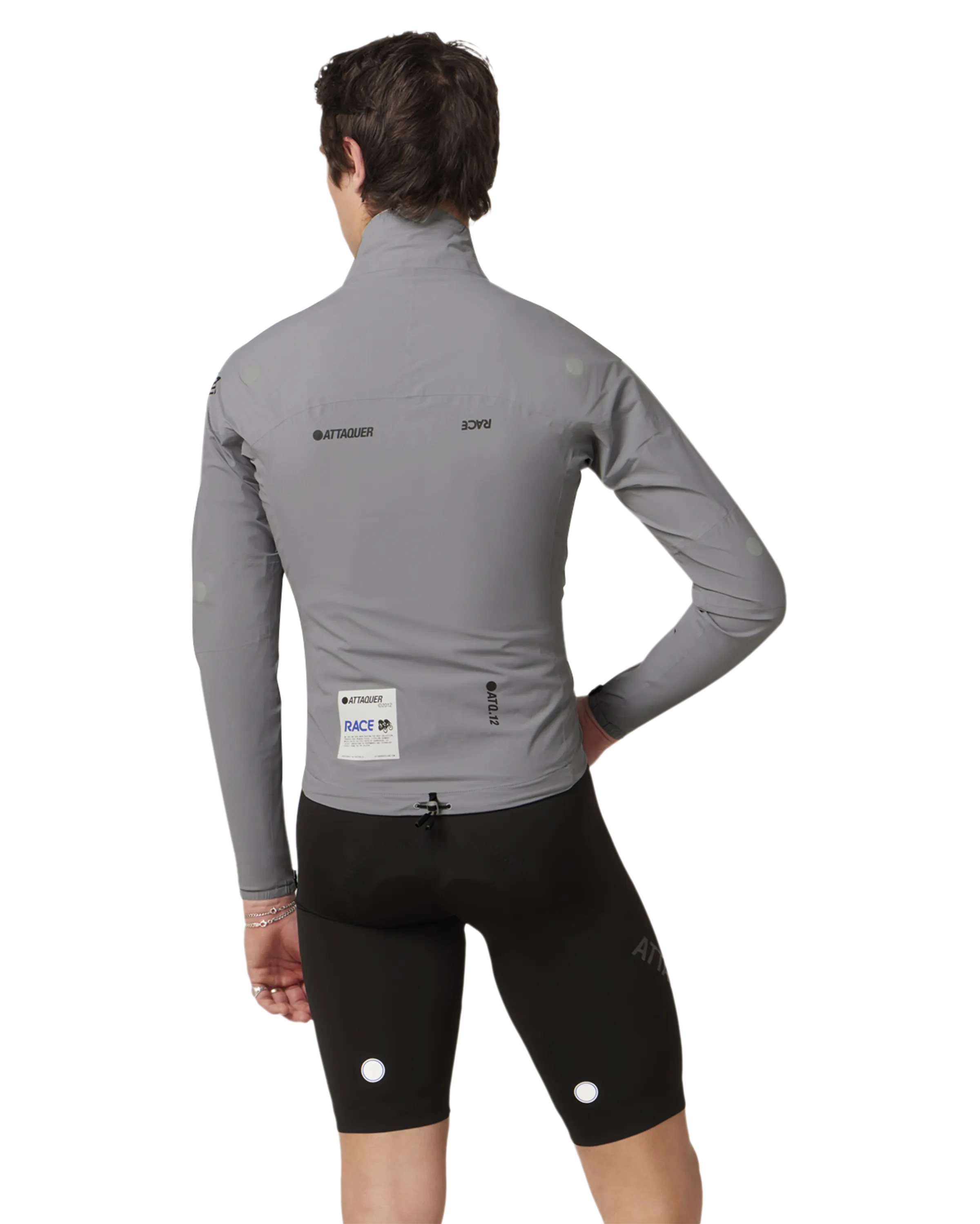 Race Rain Jacket Grey-Attaquer-Attaquer