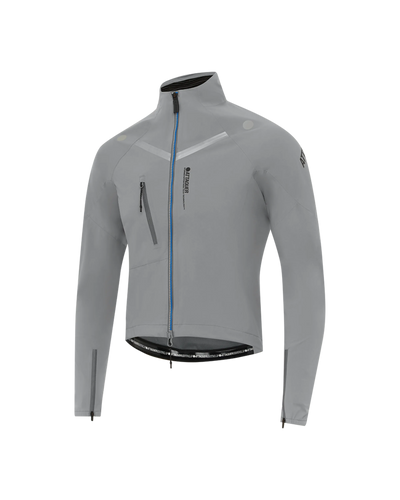 Race Rain Jacket Grey-Attaquer feature display pdp-hide