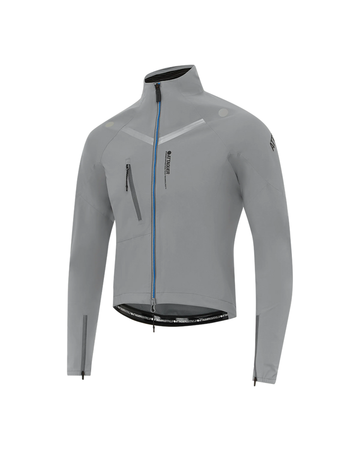 Race Rain Jacket Grey-Attaquer feature display pdp-hide
