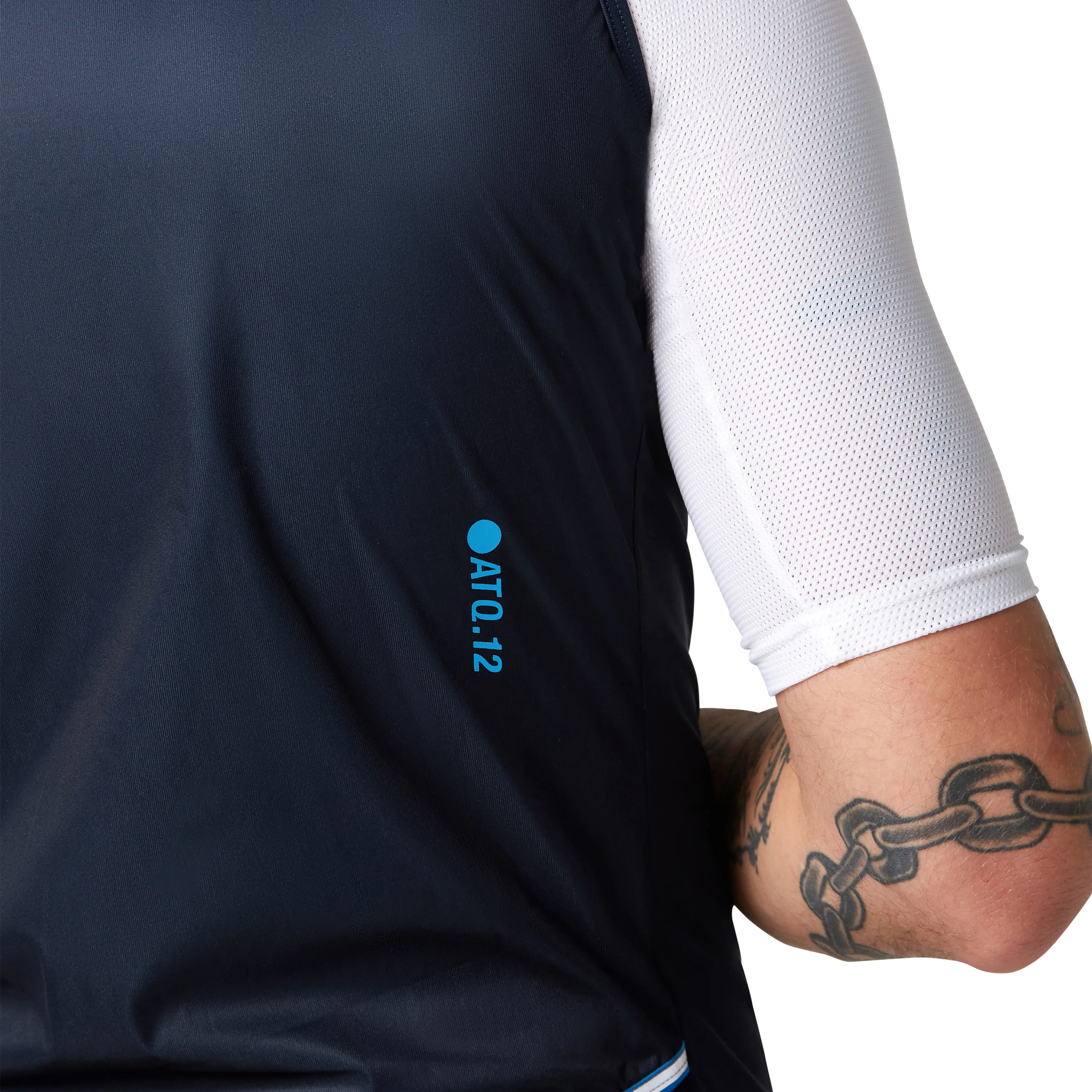 Race Softshell Gilet Navy-Attaquer-Attaquer