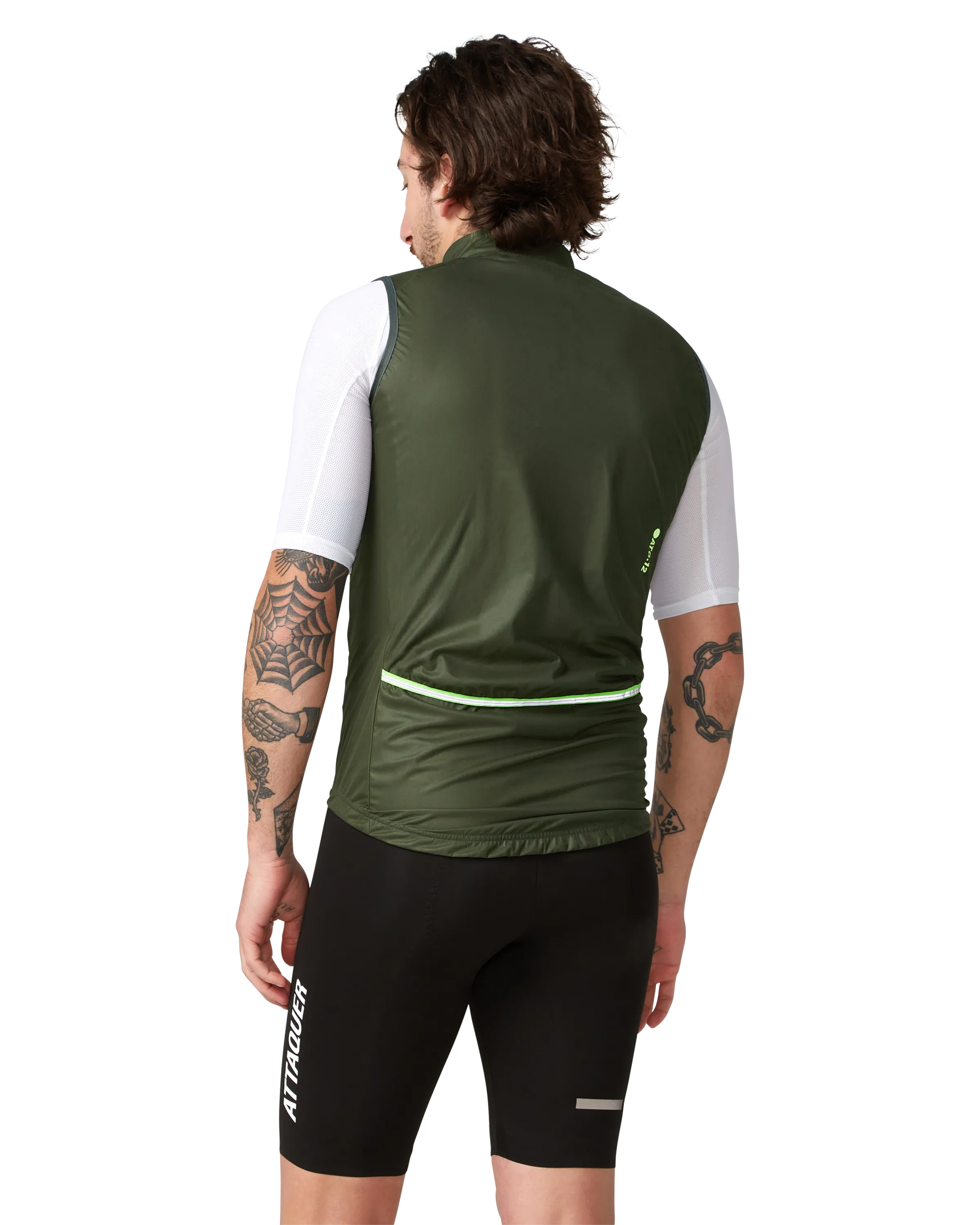 Race Softshell Gilet Pine-Attaquer-Attaquer