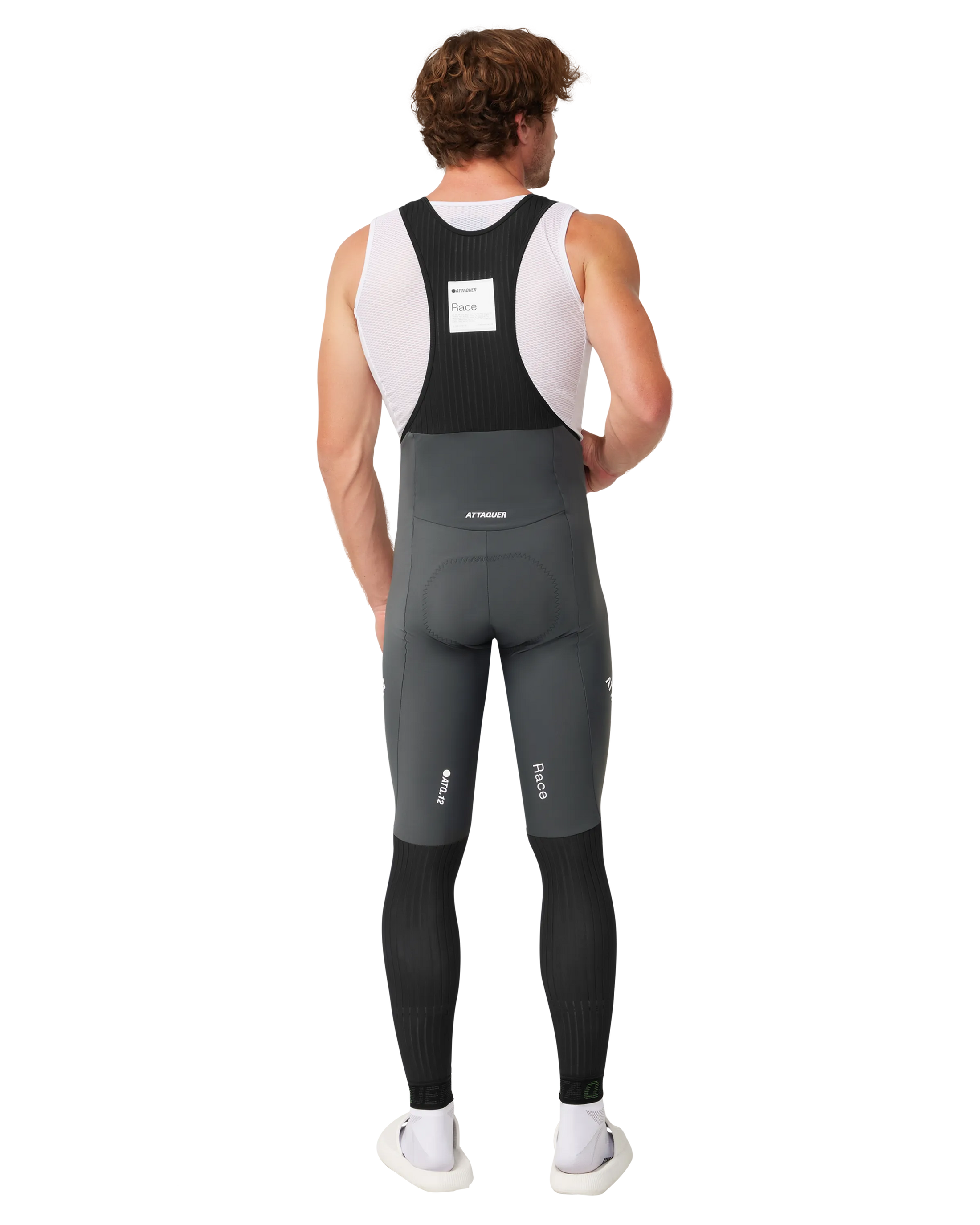 Race Winter Bib Longs Anthracite-Attaquer-Attaquer