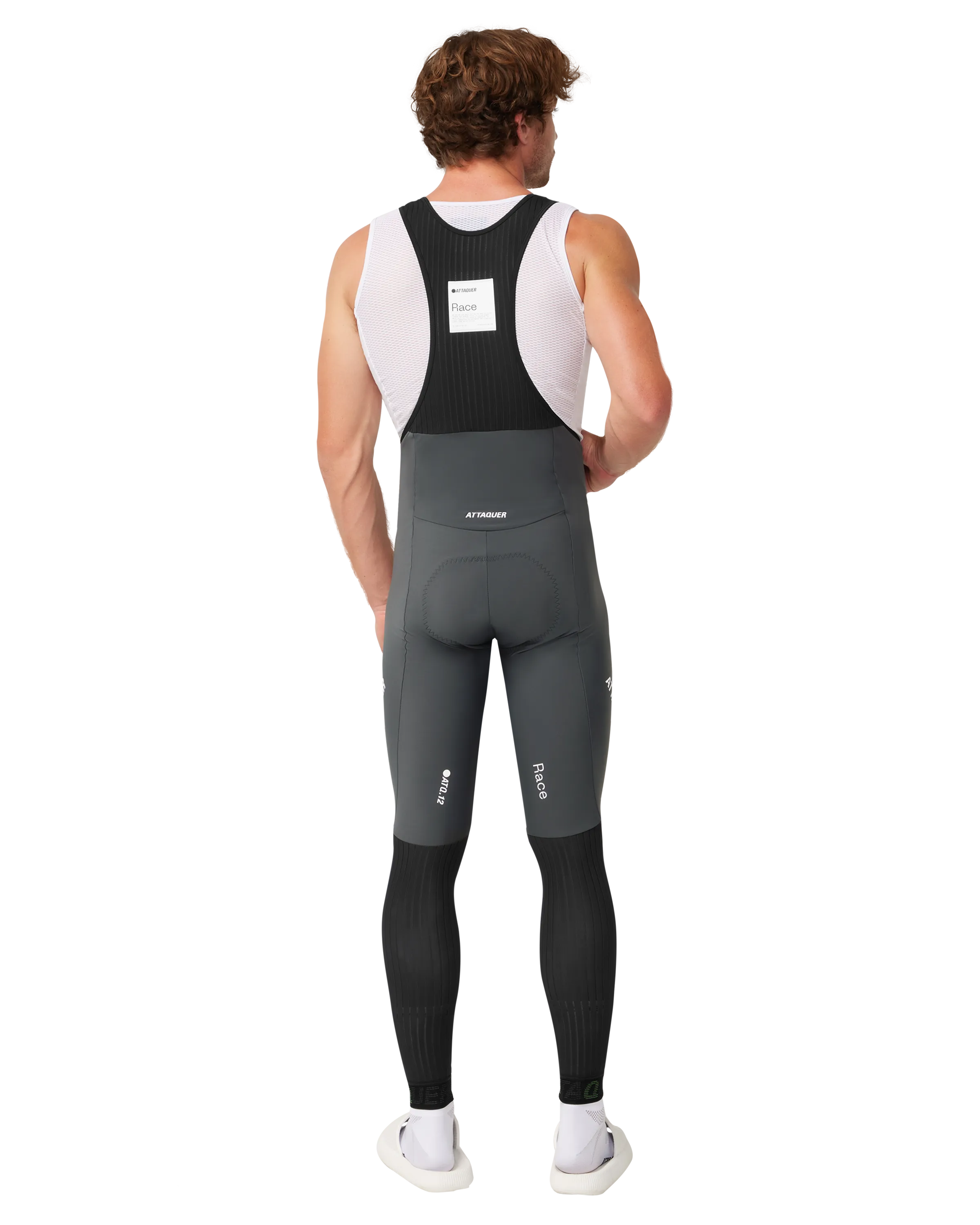 Race Winter Bib Longs Anthracite-Attaquer-Attaquer