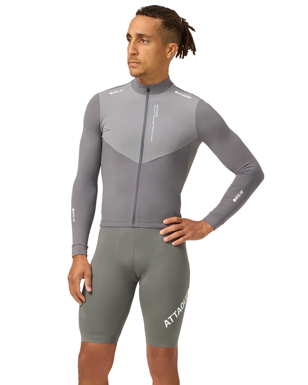 Race Winter Long Sleeved Jersey Anthracite-Attaquer-Attaquer