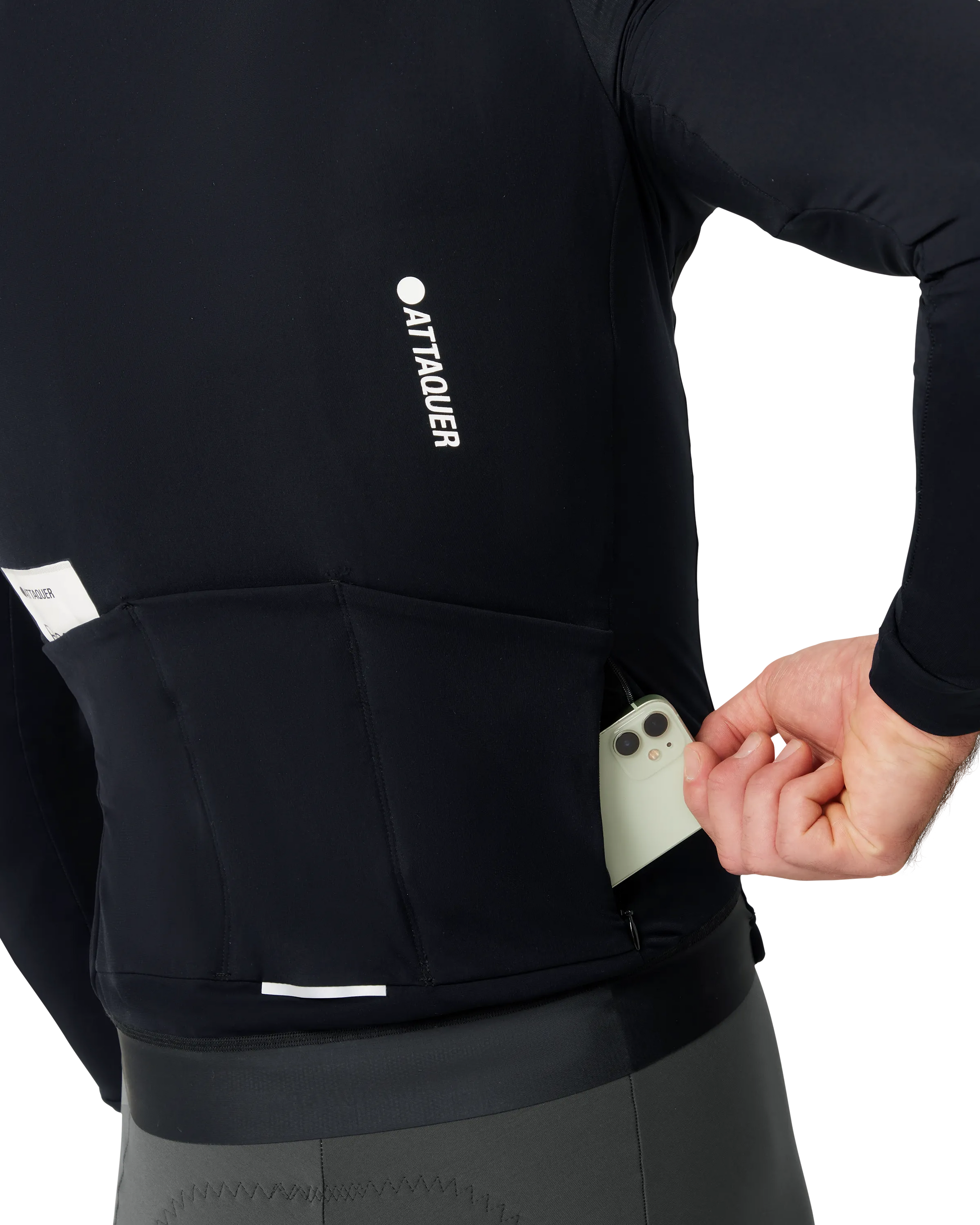 Race Winter Long Sleeved Jersey Black-Attaquer-Attaquer