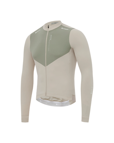 Race Winter Long Sleeved Jersey Eggshell-Attaquer feature display pdp-hide