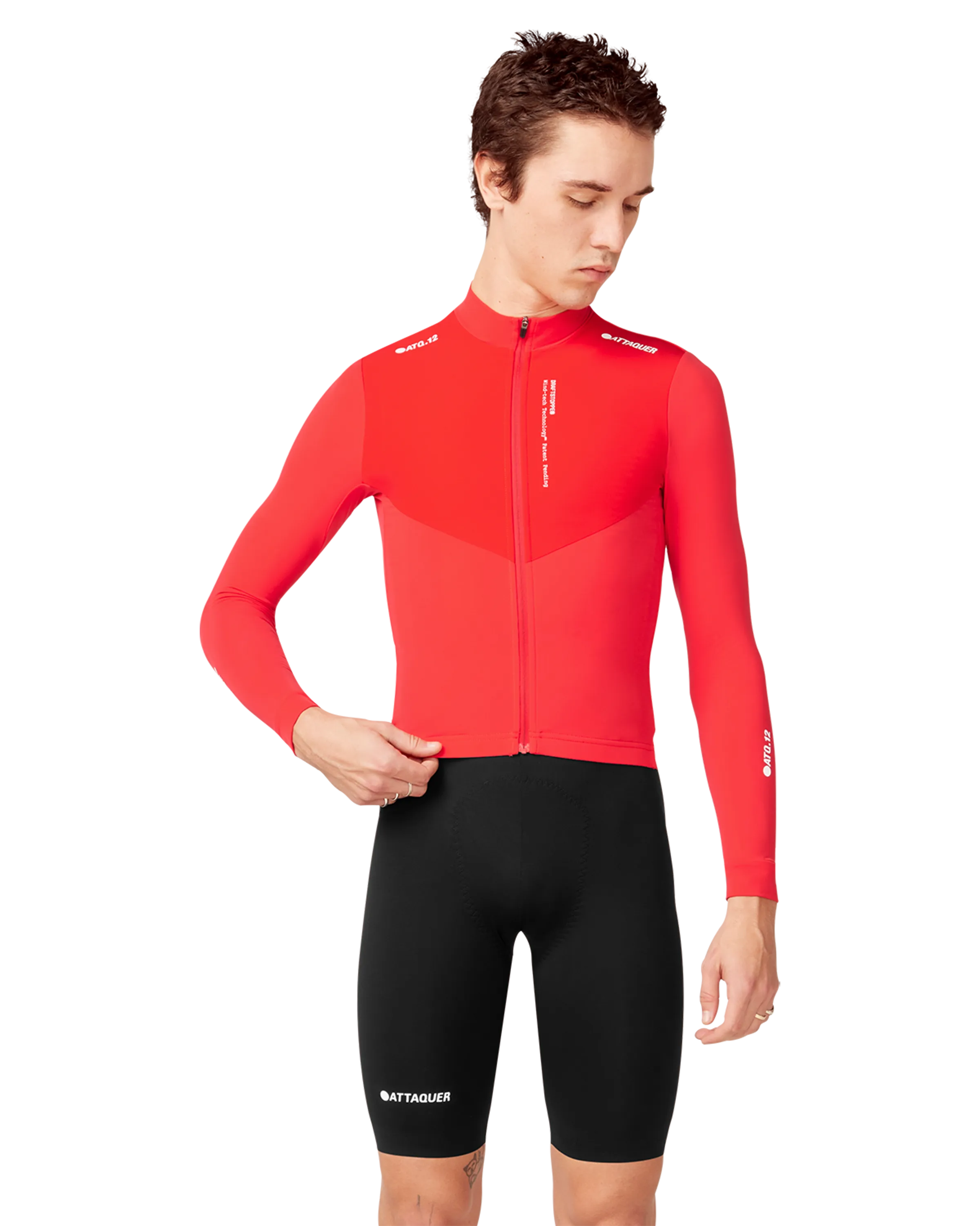 Race Winter Long Sleeved Jersey Red-Attaquer-Attaquer