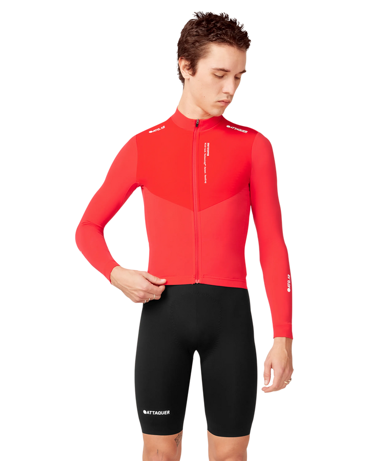 Race Winter Long Sleeved Jersey Red-Attaquer-Attaquer