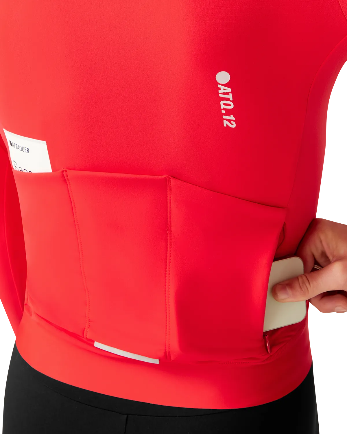 Race Winter Long Sleeved Jersey Red-Attaquer-Attaquer