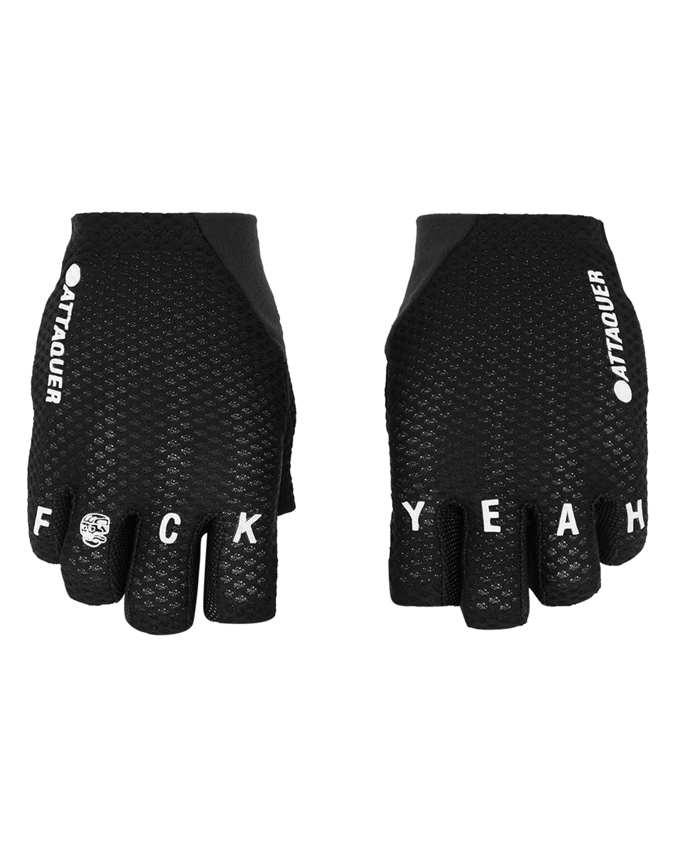 Short Fingered F@ck Yeah Gloves Black