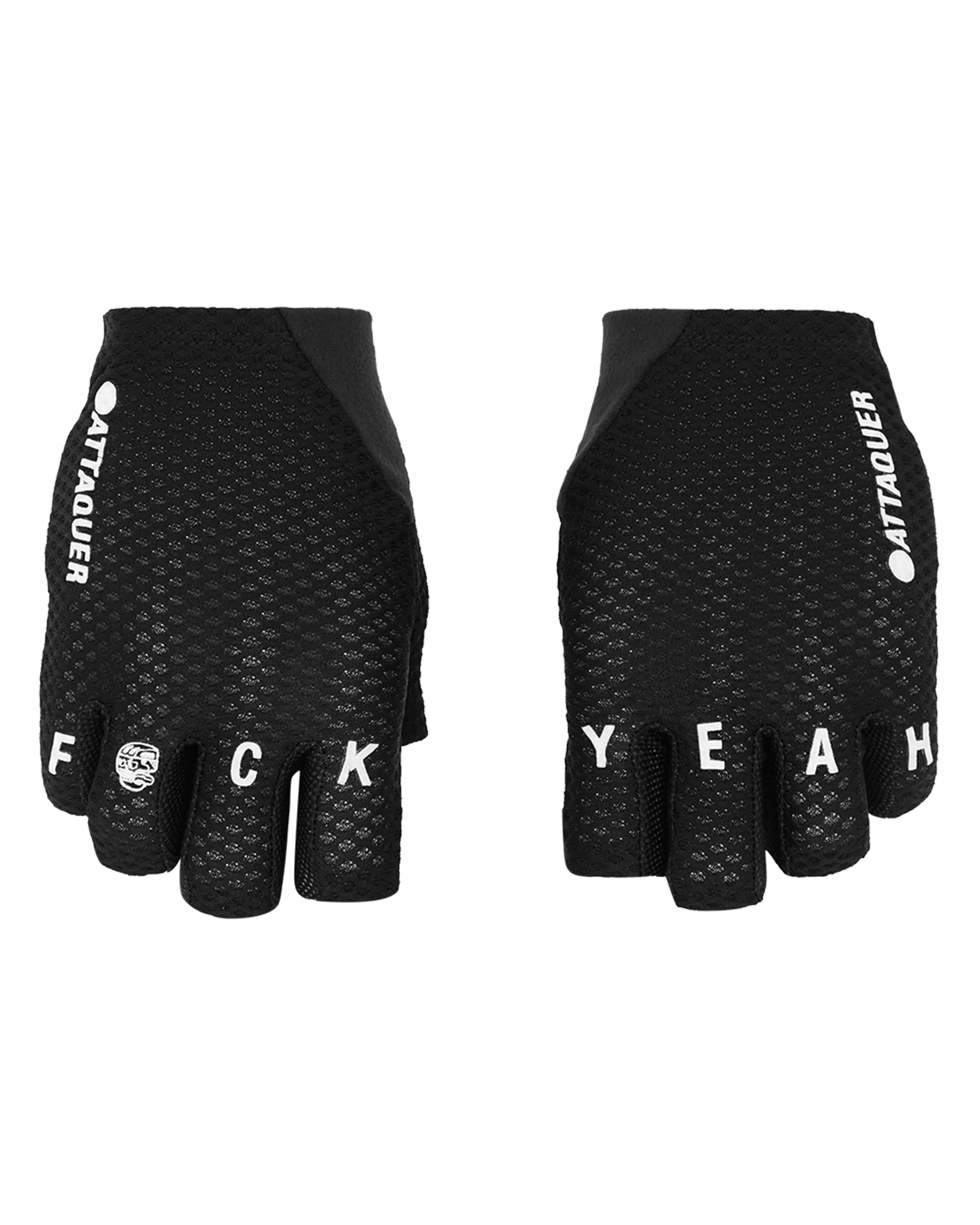 Short Fingered F@ck Yeah Gloves Black