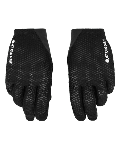 Summer Mesh Logo Gloves Black