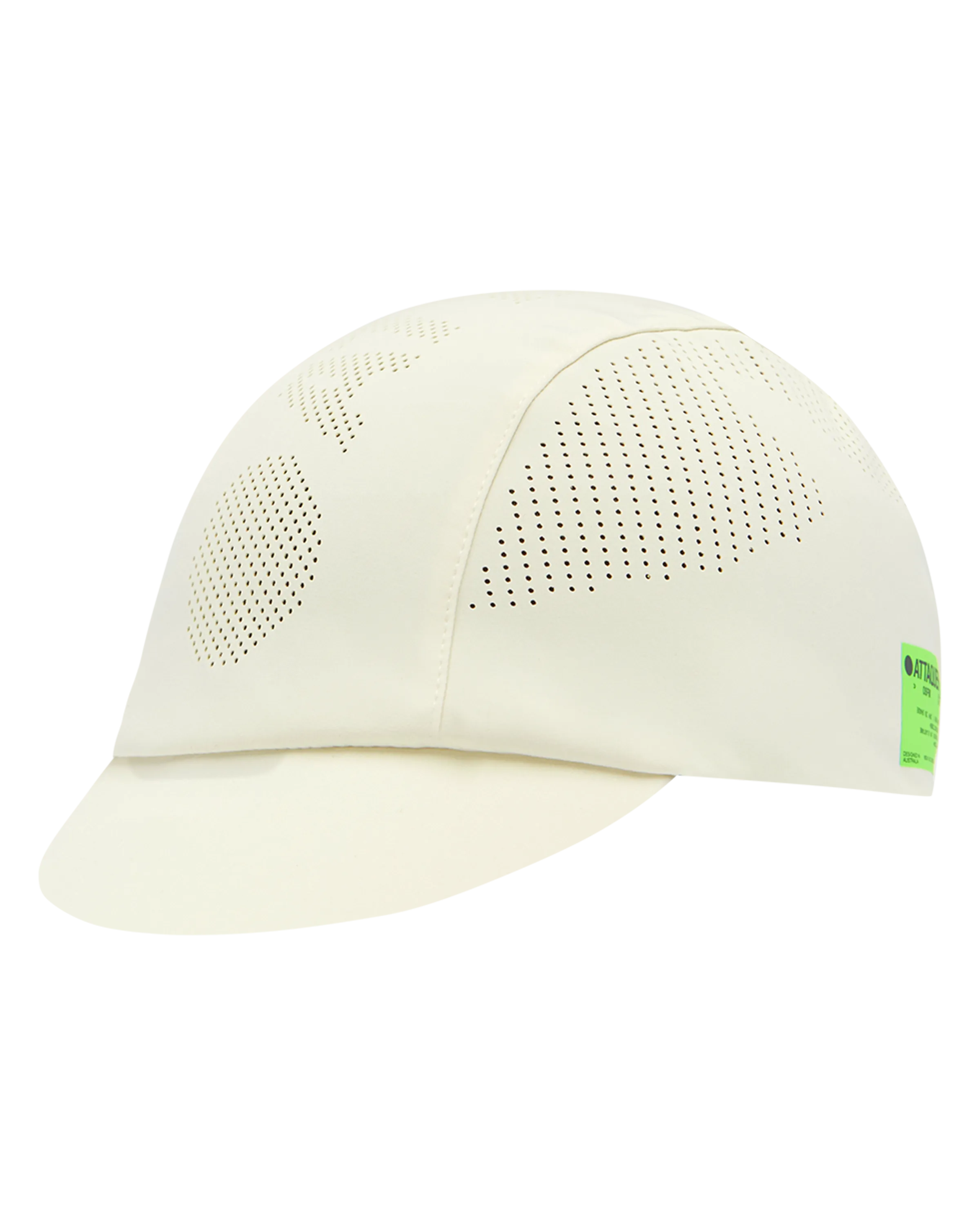 Tech Cap Vertical Logo Eggshell feature display main
