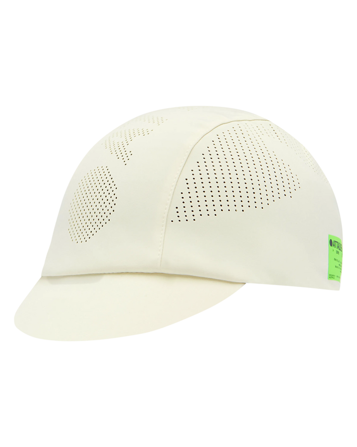 Tech Cap Vertical Logo Eggshell feature display main