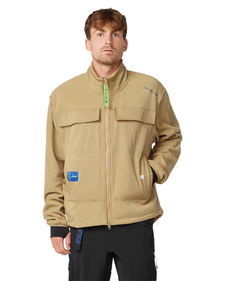 Terra Fleece Jacket Sand-Attaquer-Attaquer