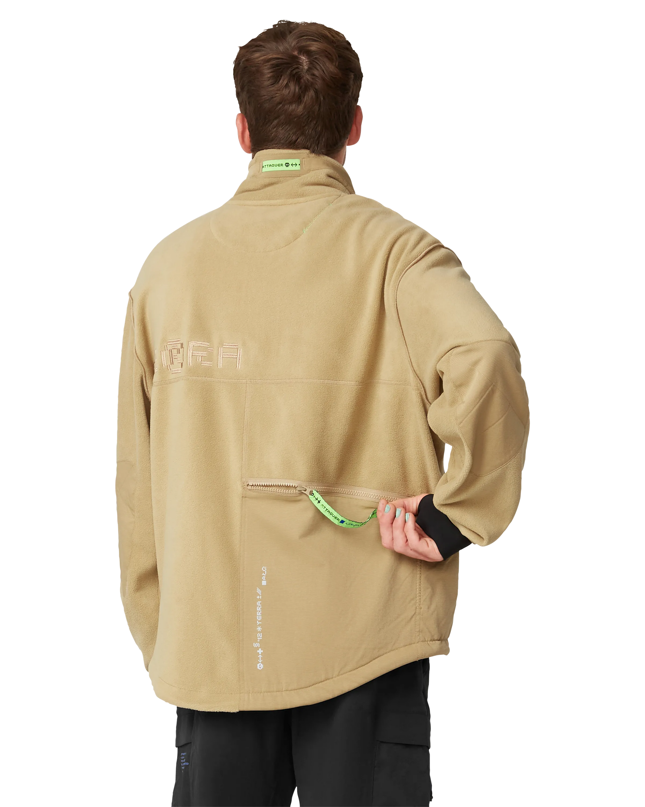 Terra Fleece Jacket Sand-Attaquer-Attaquer