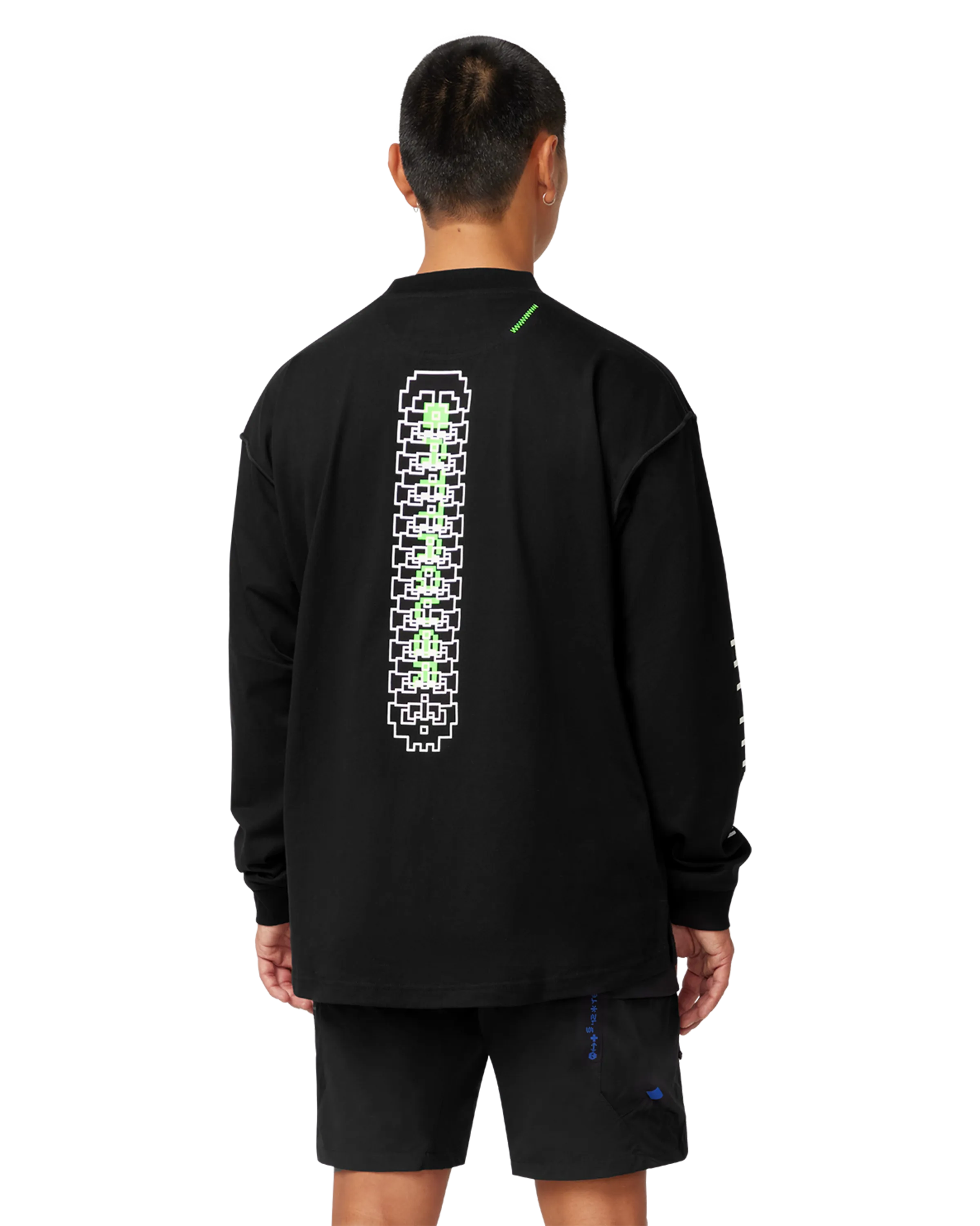 Terra LS Black T-Shirt-Attaquer-Attaquer