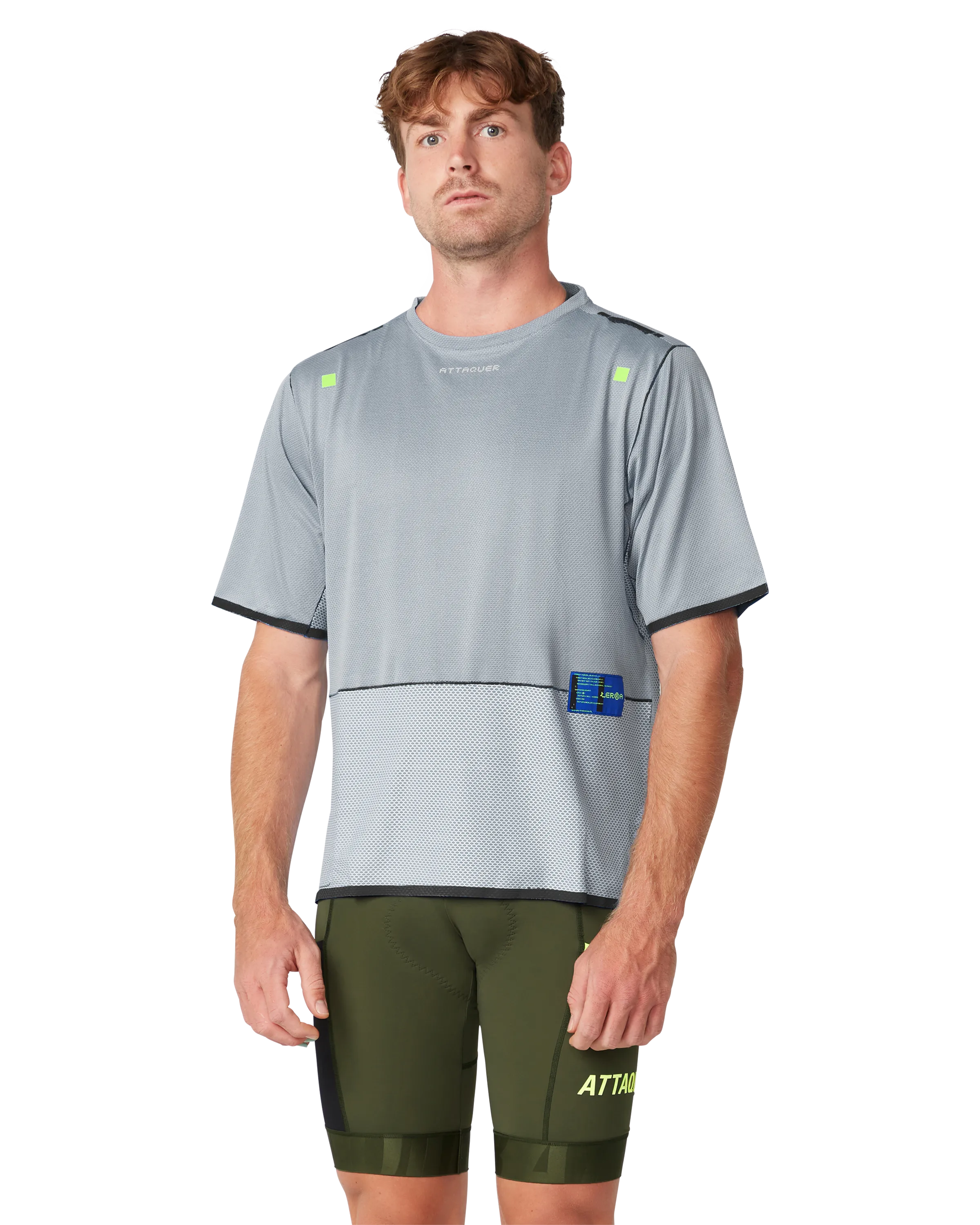 Terra Short Sleeved Tech Tee Black-Attaquer Dead Stock-Attaquer