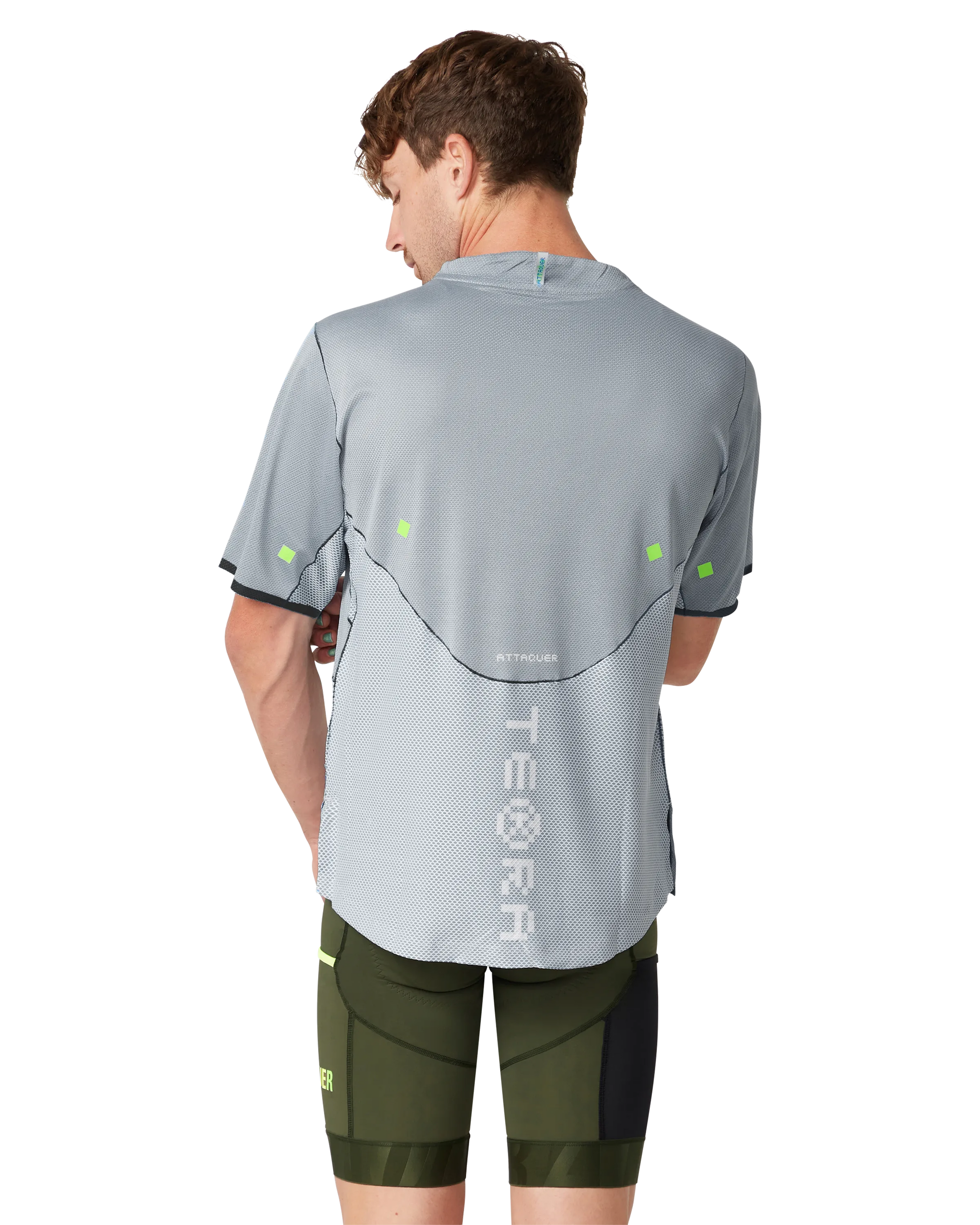 Terra Short Sleeved Tech Tee Black-Attaquer Dead Stock-Attaquer