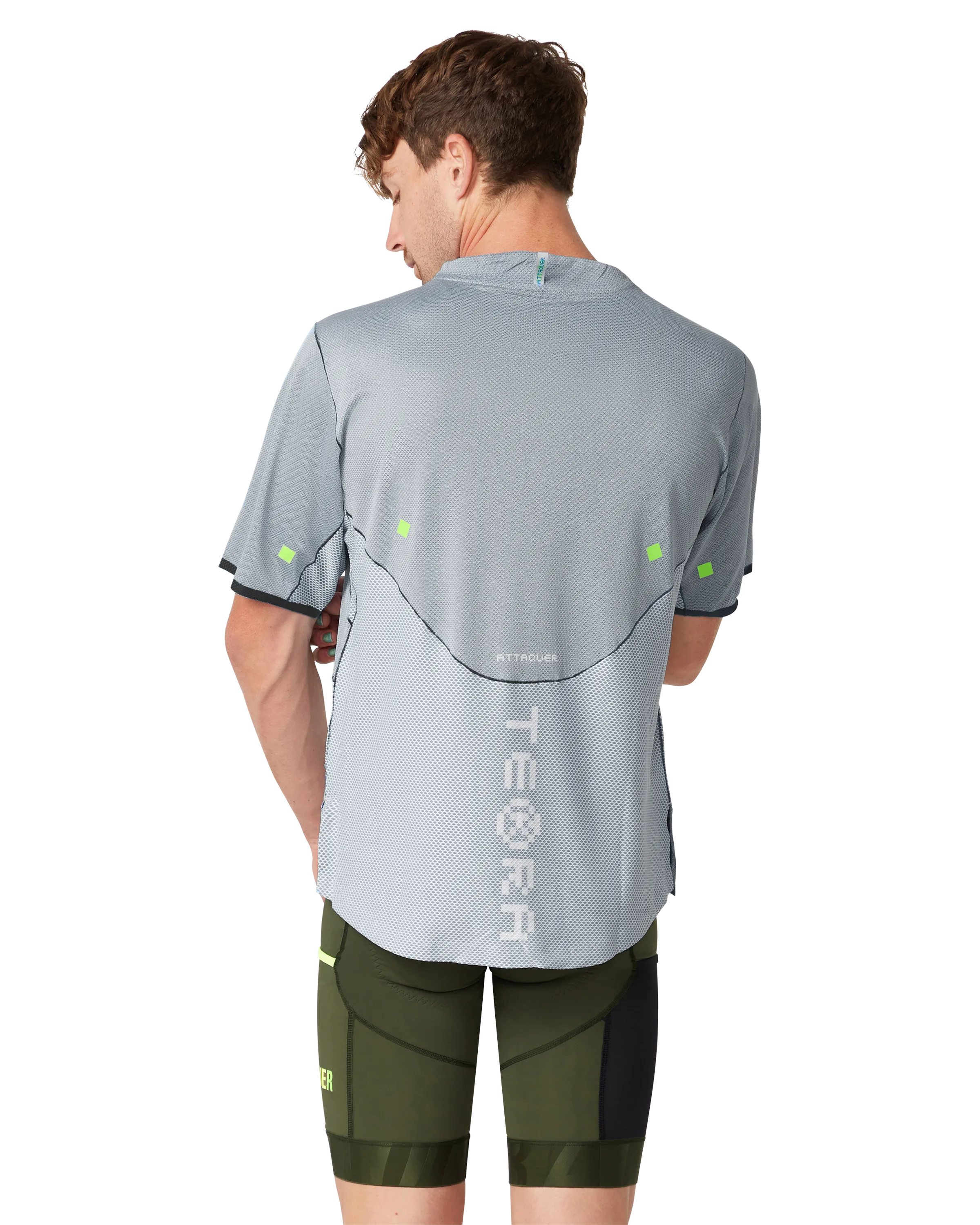 Terra Short Sleeved Tech Tee Black-Attaquer Dead Stock-Attaquer