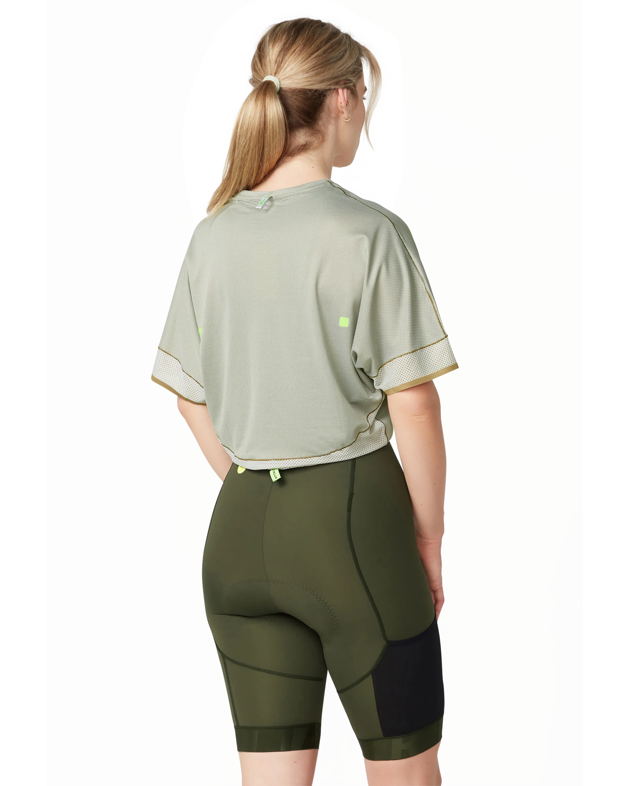 Terra Womens Crop Tech Tee Sand-Attaquer Dead Stock-Attaquer