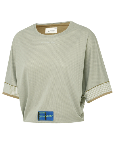 Attaquer Terra Womens Crop Tech Tee Sand display feature