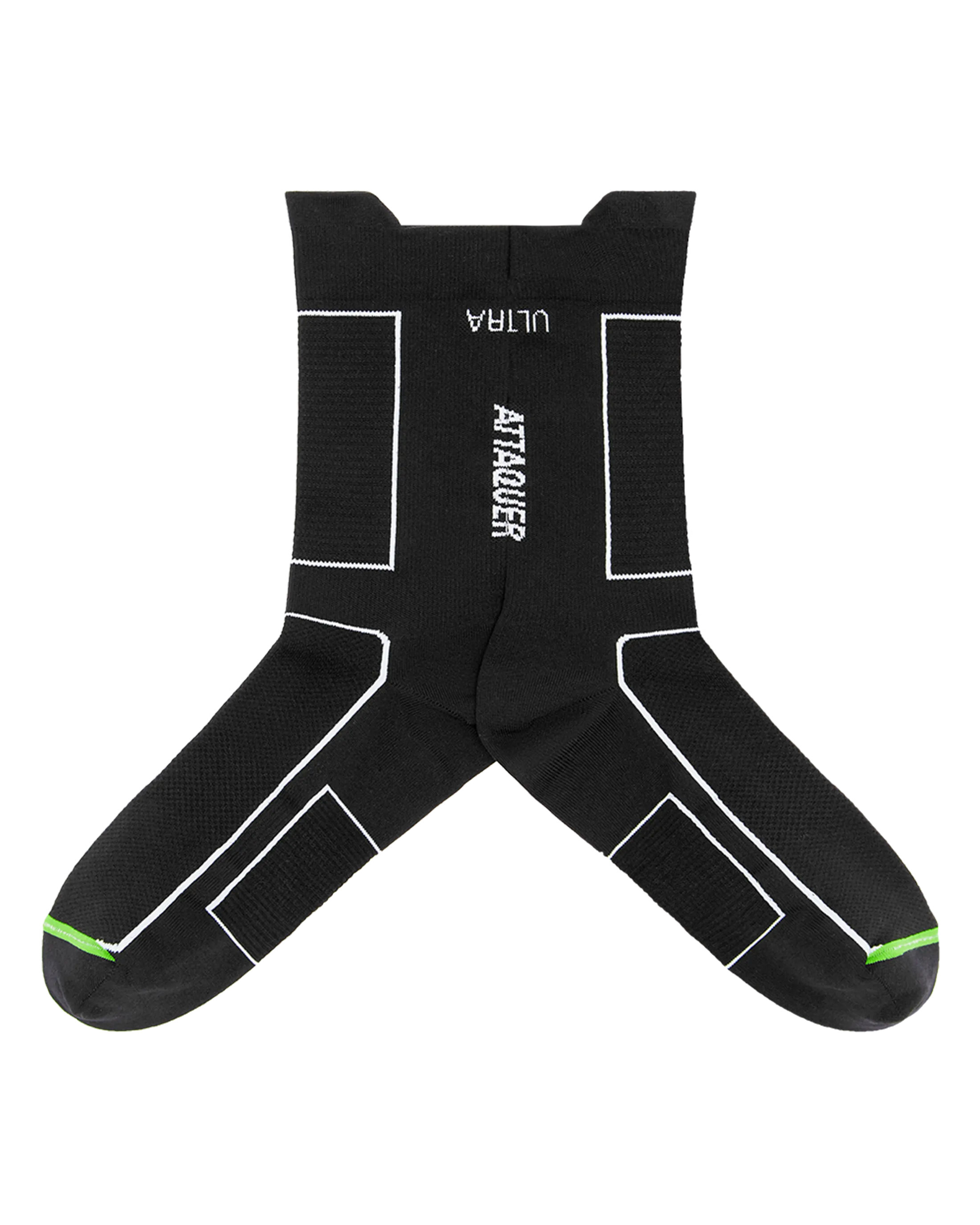 ULTRA: Aero Block Socks Black-Attaquer-Attaquer