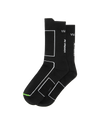 Attaquer Unisex Ultra Socks Black main feature display