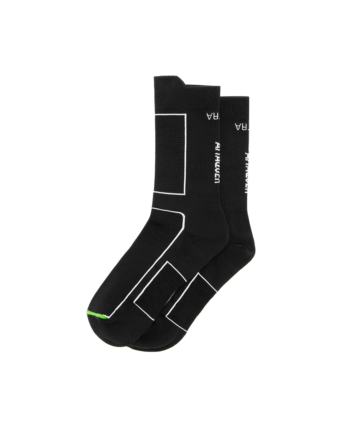 Attaquer Unisex Ultra Socks Black main feature display