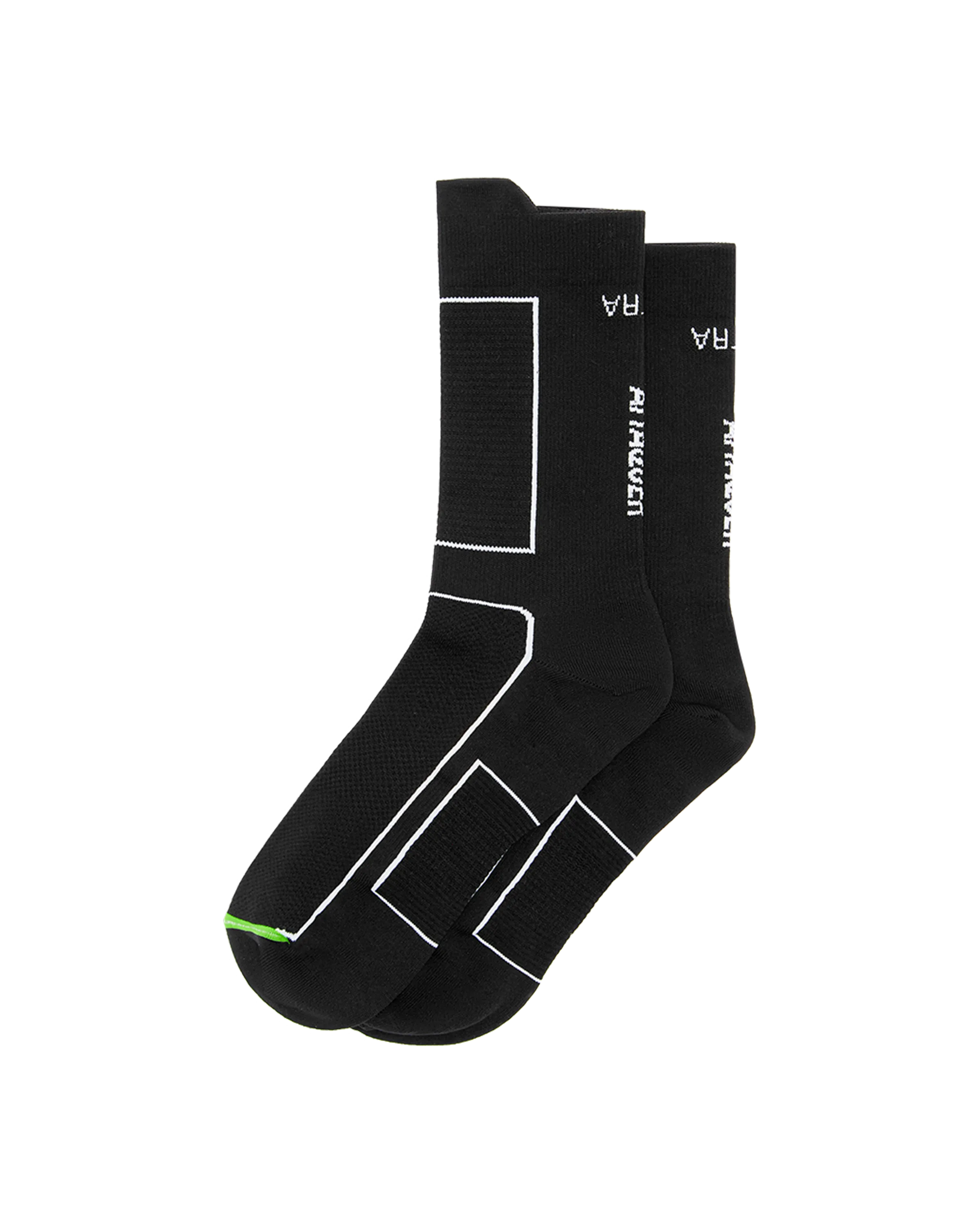 Attaquer Unisex Ultra Socks Black main feature display