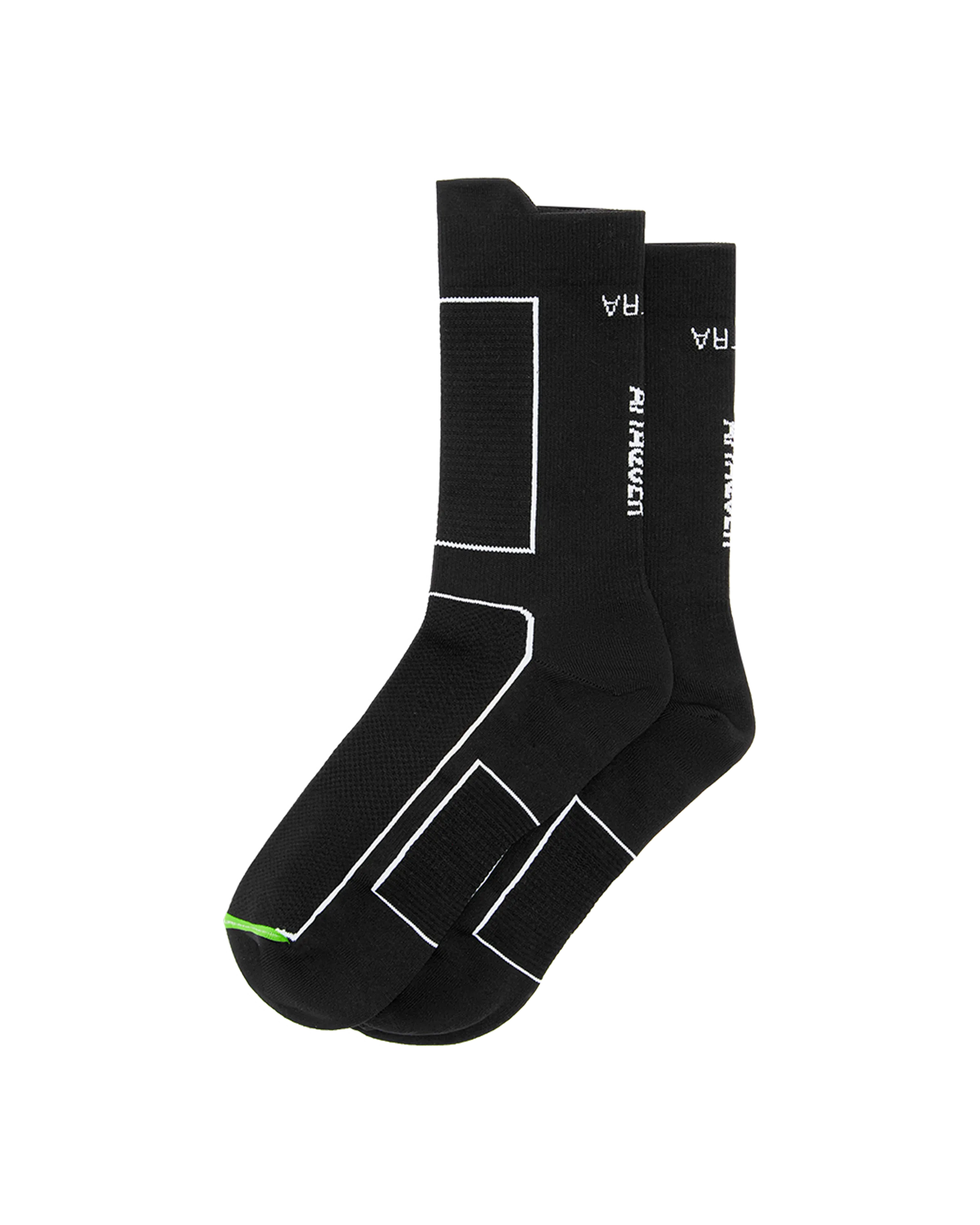Attaquer Unisex Ultra Socks Black main feature display