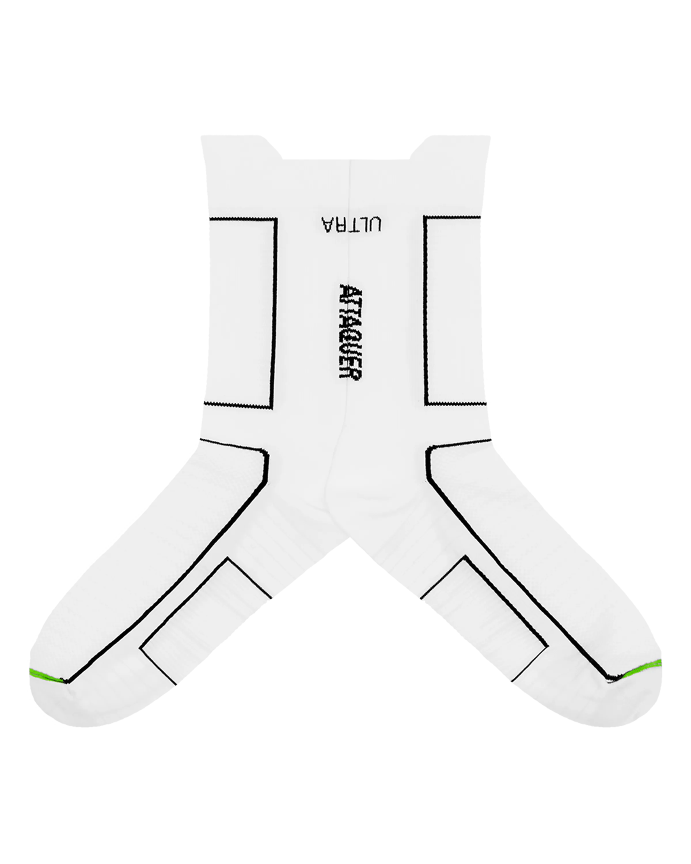 ULTRA: Aero Block Socks White-Attaquer-Attaquer