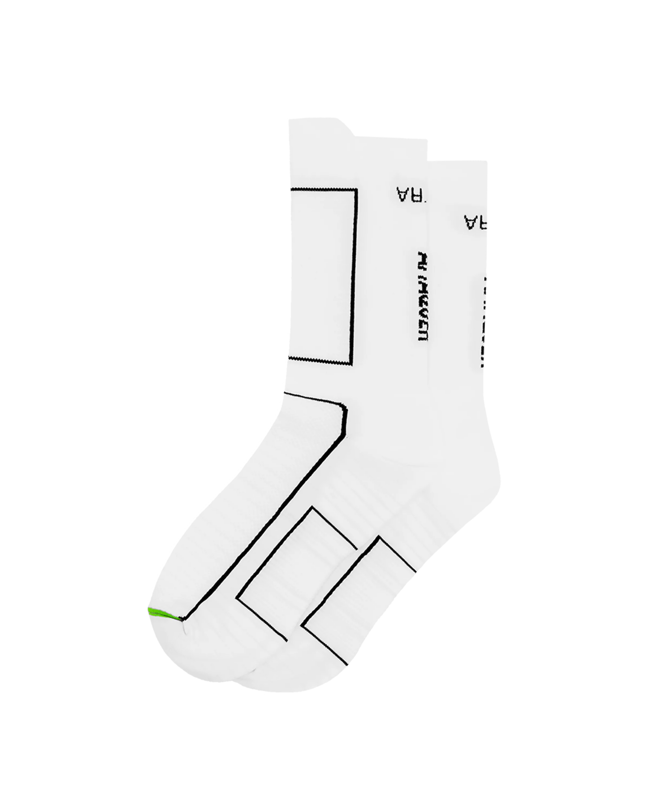 ULTRA: Aero Block Socks White