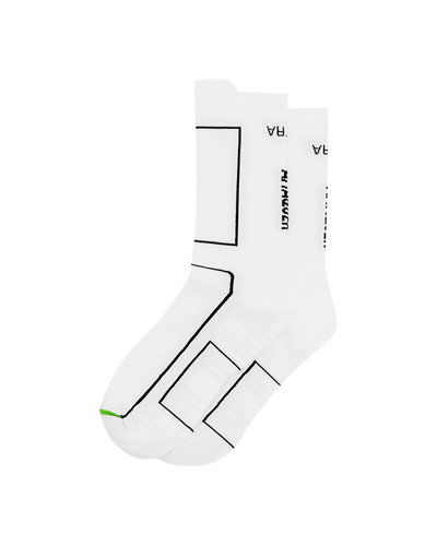 ULTRA: Aero Block Socks White