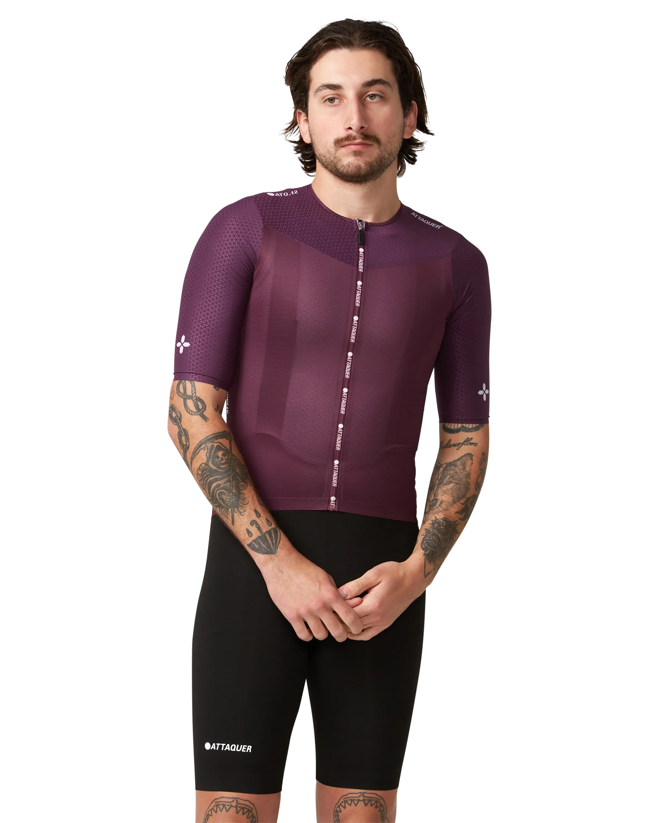 ULTRA: Aero Jersey Burgundy-Attaquer-Attaquer
