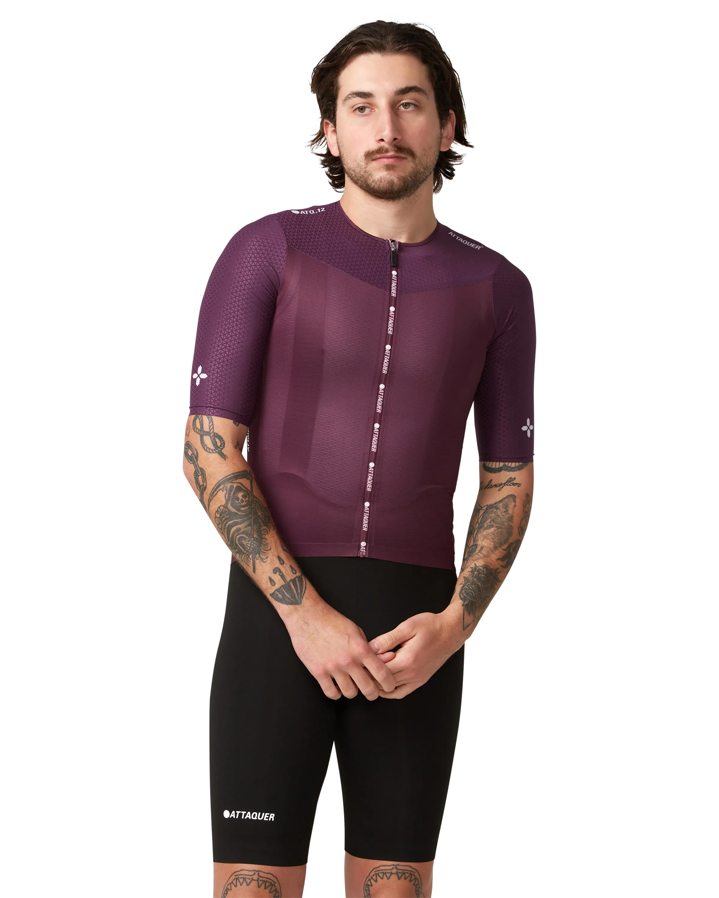 ULTRA: Aero Jersey Burgundy-Attaquer-Attaquer