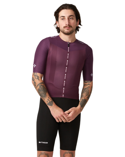 ULTRA: Aero Jersey Burgundy-Attaquer-Attaquer